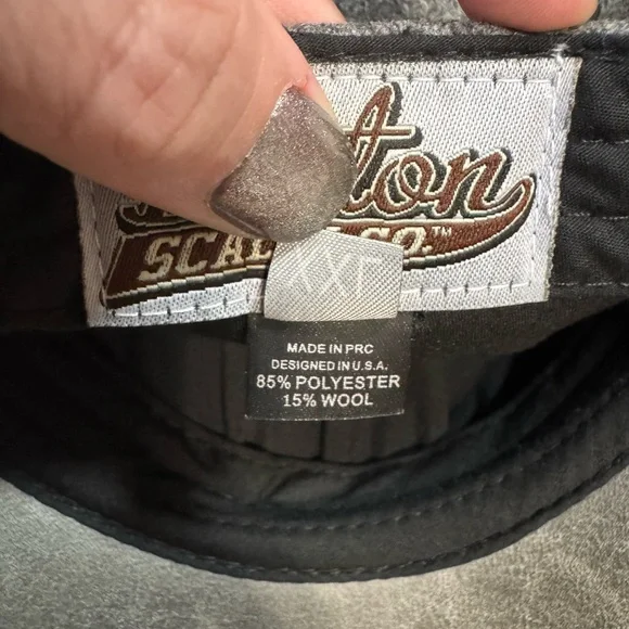 Boston Scally Company Classic Gray Men's 6 Panel Cap Hat, Size XXL - Picture 8 of 9